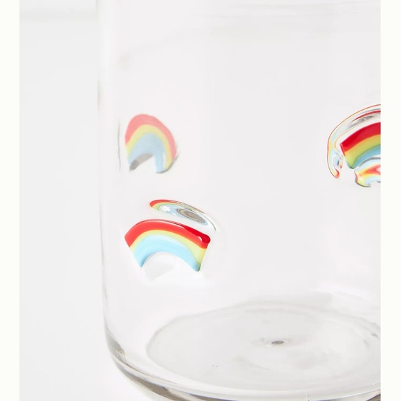 Anthropologie π Sunshine Rainbow Juice Glass - Picture 8 of 9